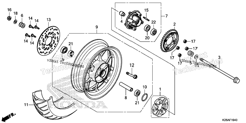 Rear Wheel