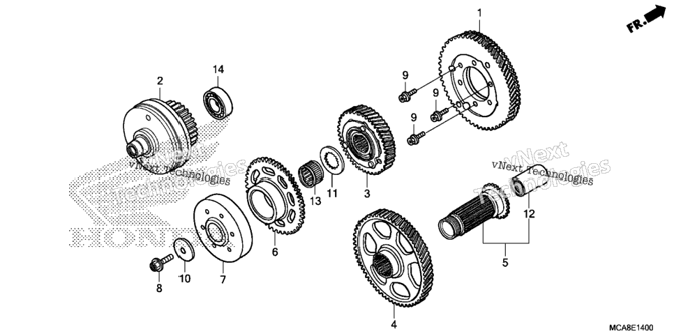 Primary Drive Gear