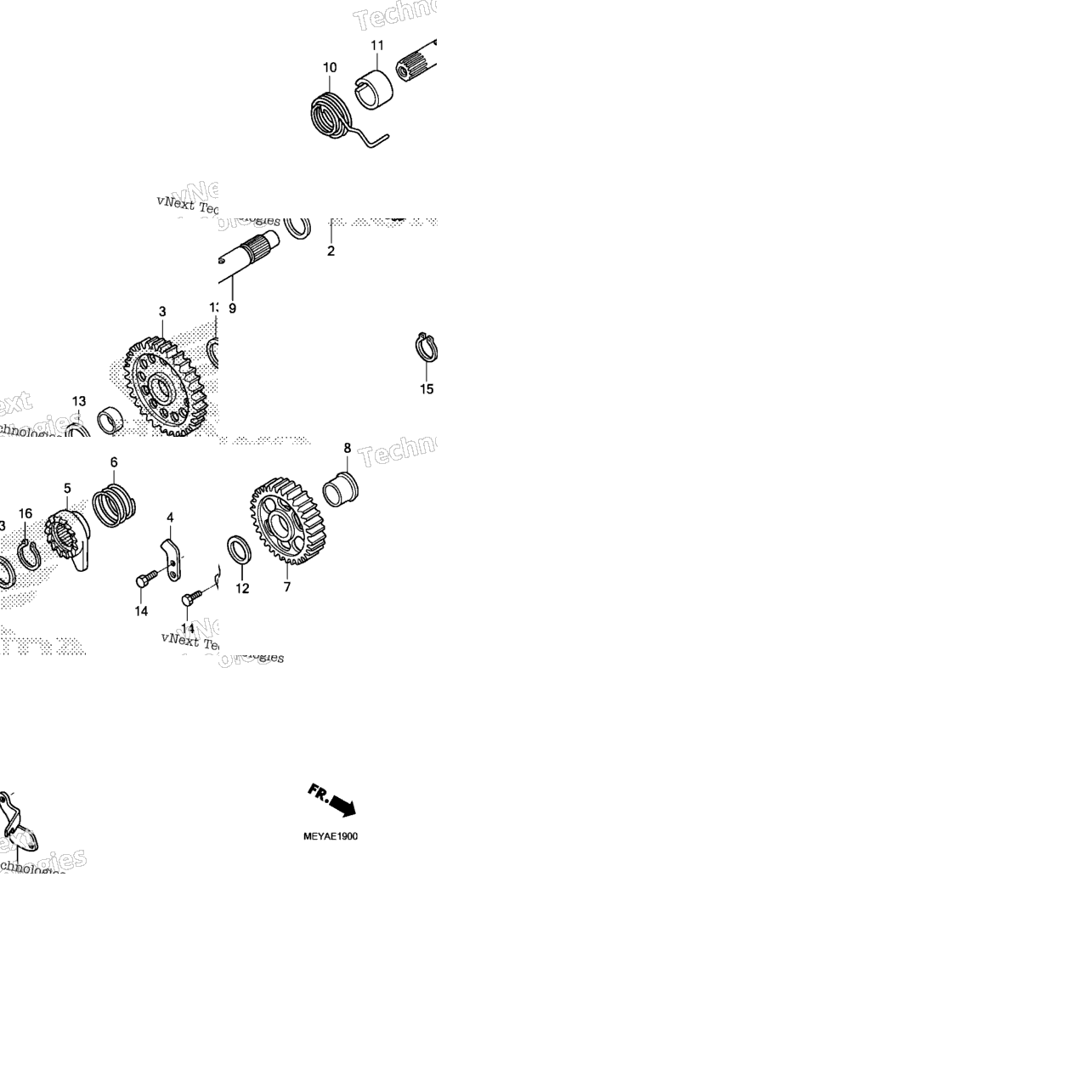 Kick Starter Spindle
