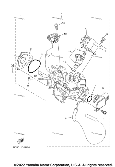 Throttle Body Assy 1
