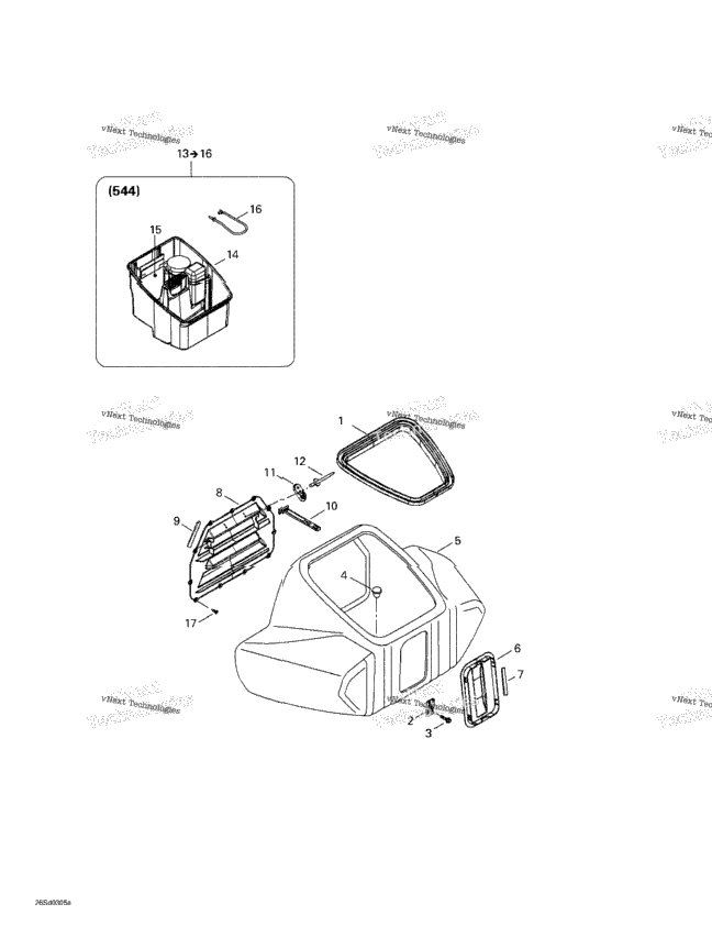 Front Storage Compartment