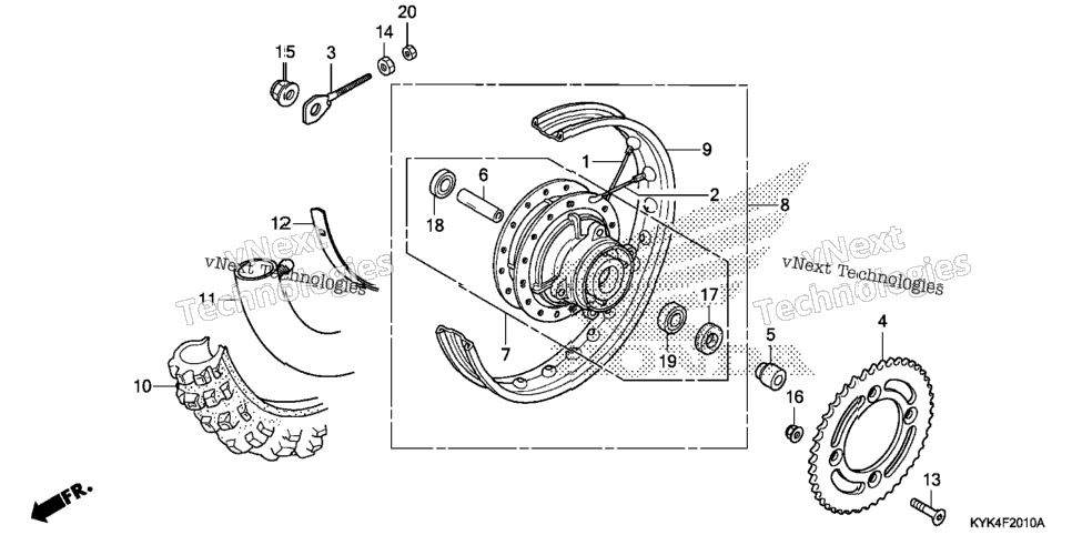 Rear Wheel