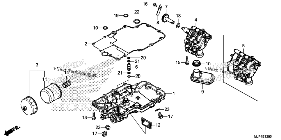 Oil Pan@Oil Pump