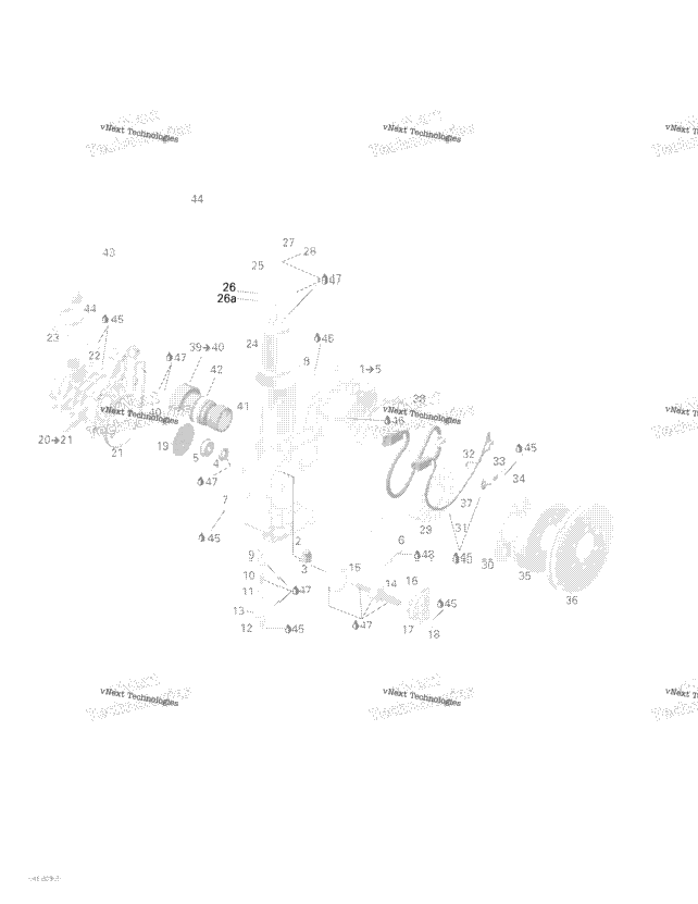 Pto Cover And Magneto