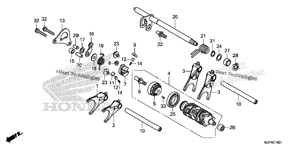 Gearshift Drum (2)