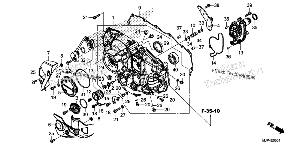 Right Crankcase Cover (2)
