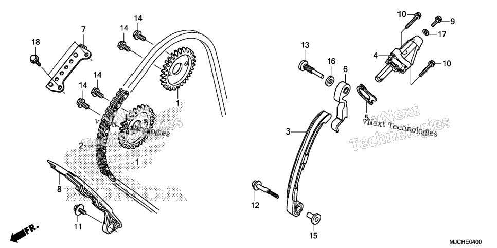 Cam Chain@Tensioner