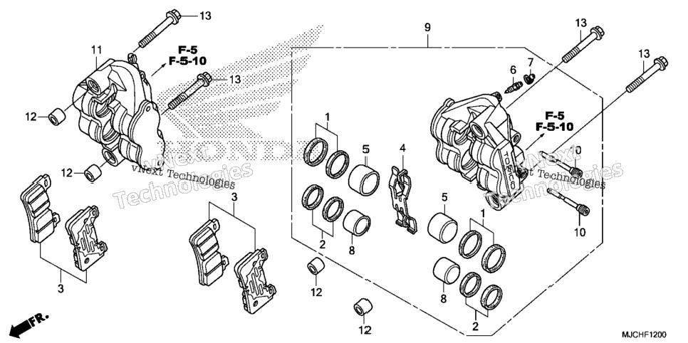 Front Brake Caliper (1)