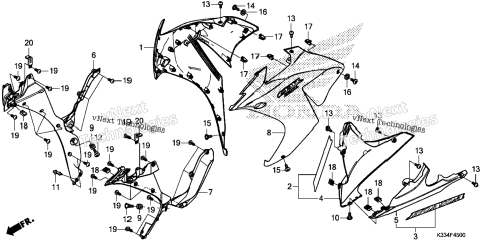 Middle Cowl@Under Cowl