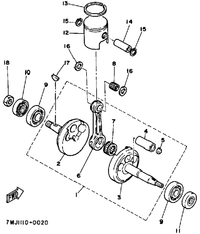 Crankshaft Piston