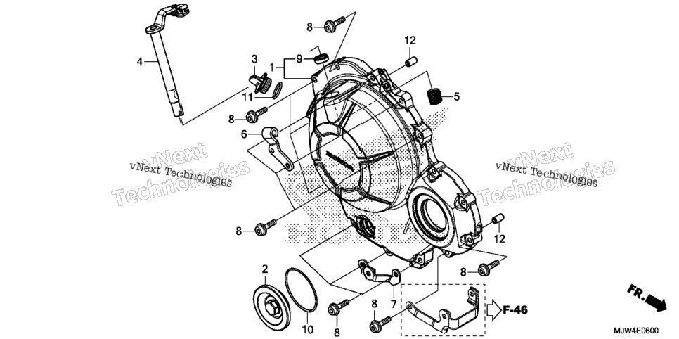 Right Crankcase Cover