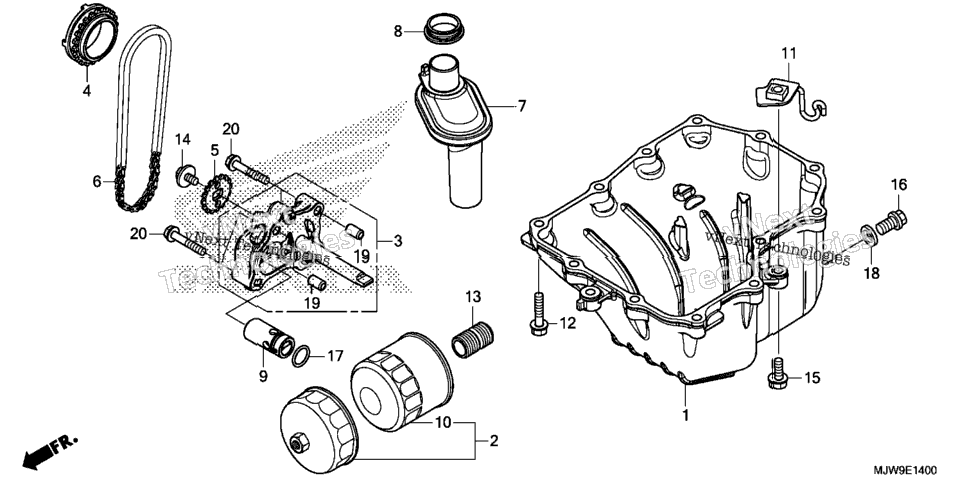 Oil Pan@Oil Pump