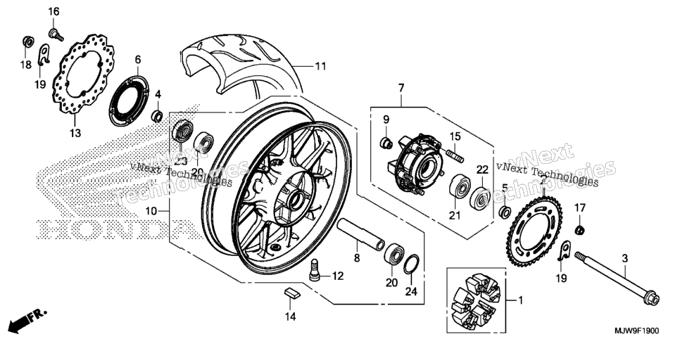 Rear Wheel