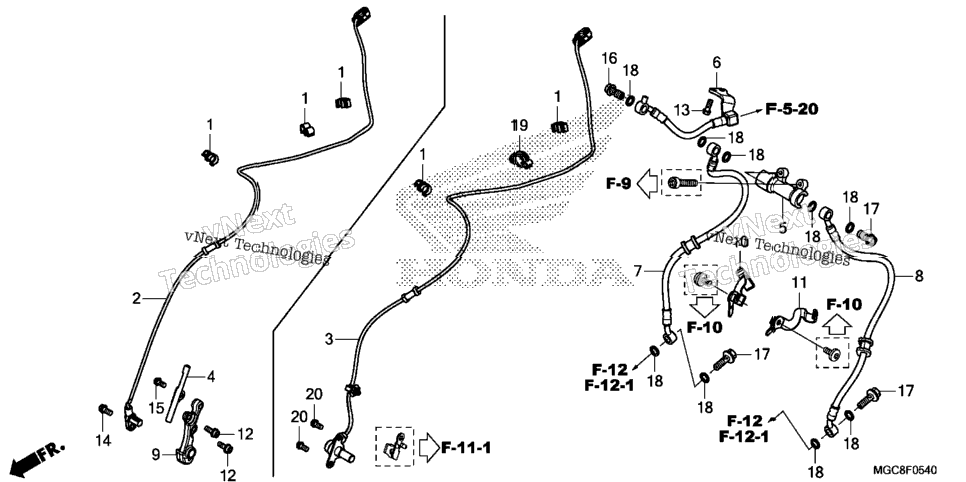 Front Brake Hose
