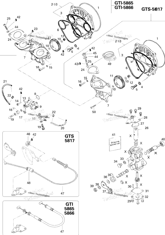 Oil Injection Pump And Rotary Valve 717