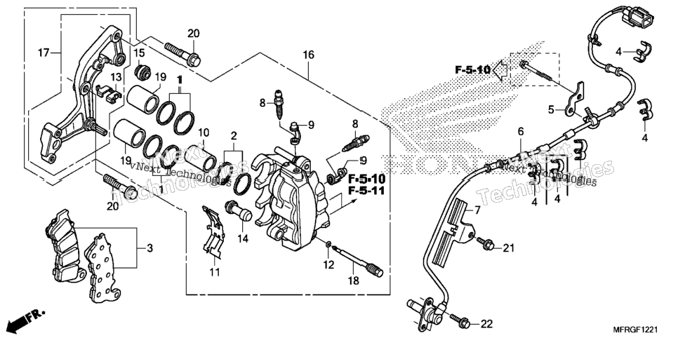 Front Brake Caliper (2)