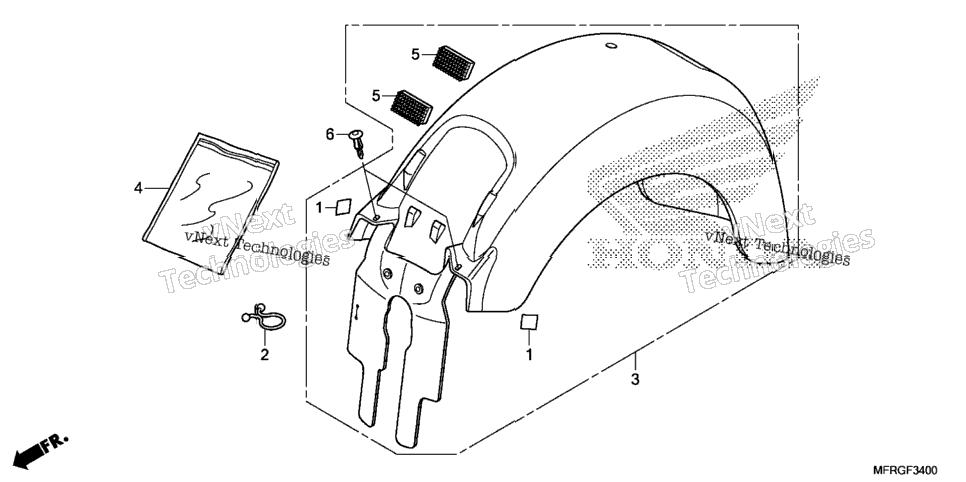 Rear Fender (1)