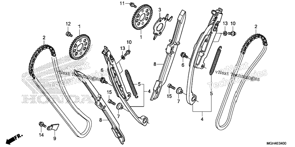 Cam Chain + Tensioner