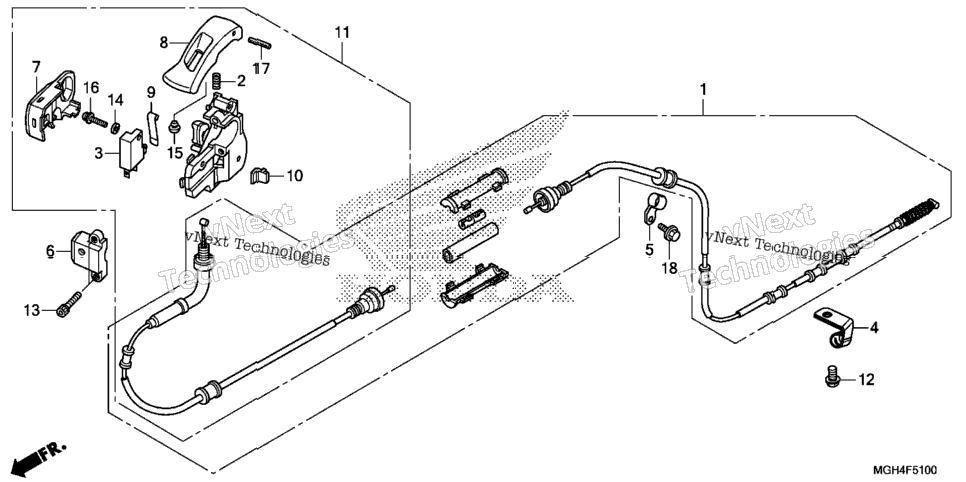 Parking Brake Lever