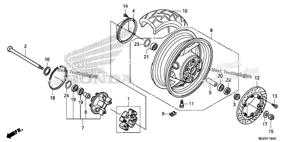 Rear Wheel