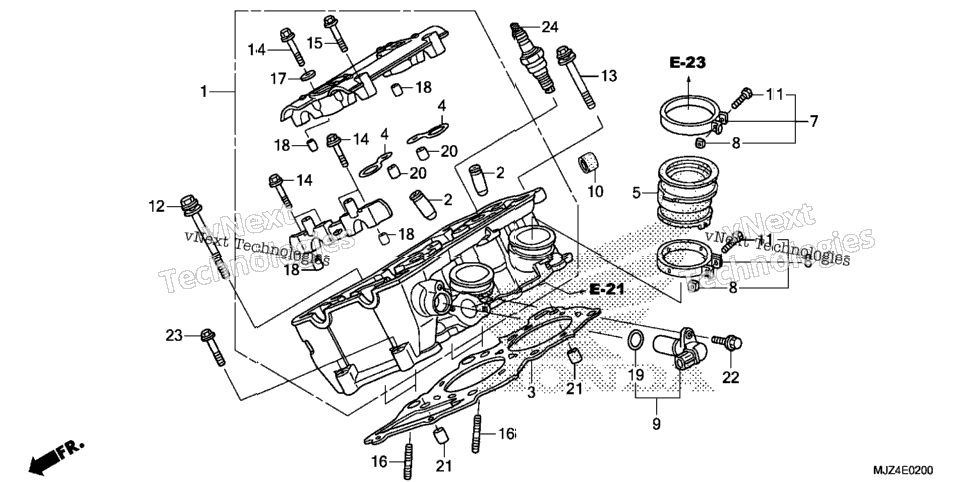 Right Cylinder Head