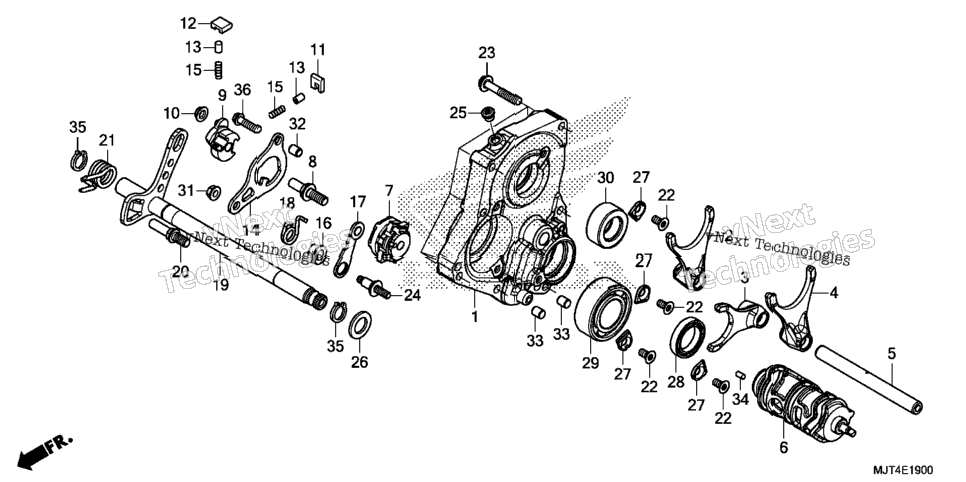 Gearshift Drum