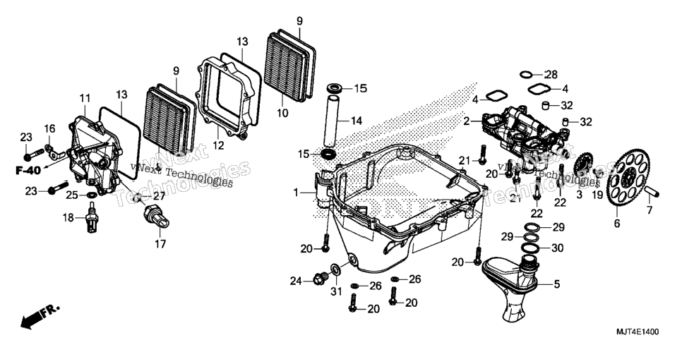 Oil Pan + Oil Pump