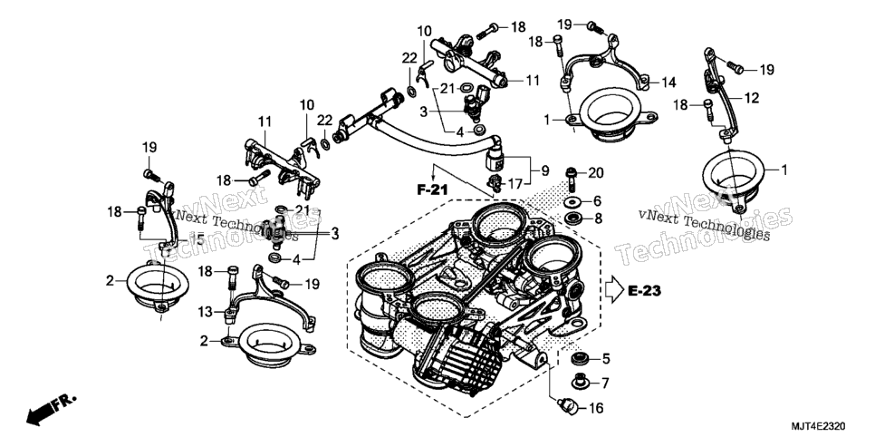 Throttle Body (Component Parts)