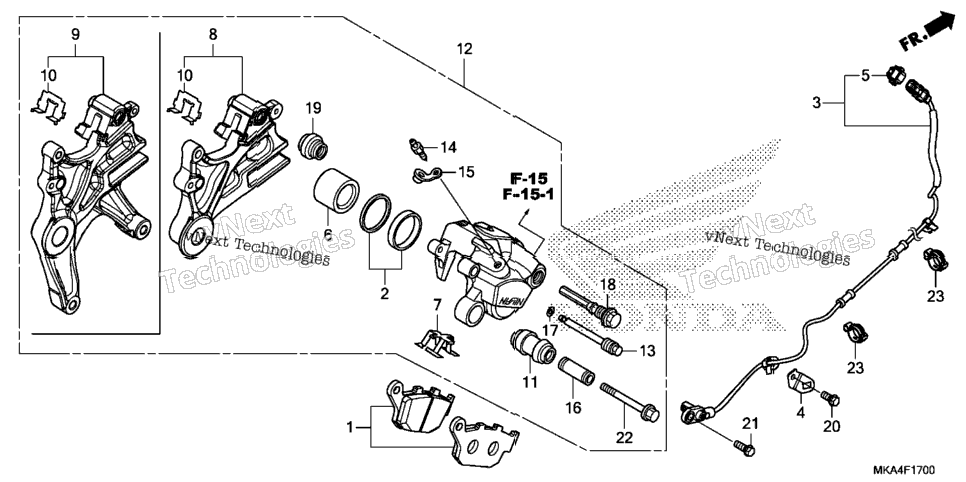 Rear Brake Caliper