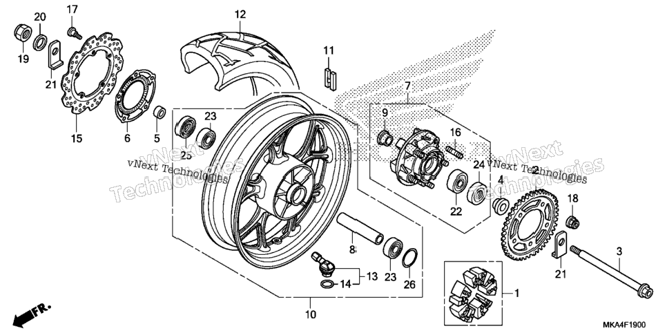 Rear Wheel