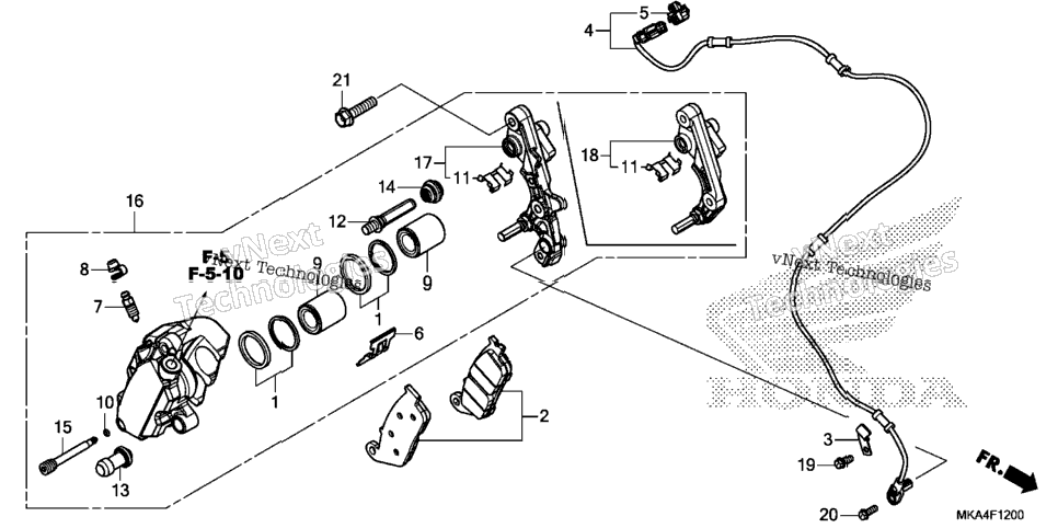 Front Brake Caliper