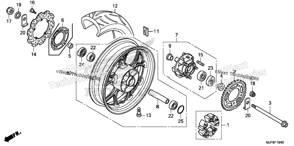 Rear Wheel