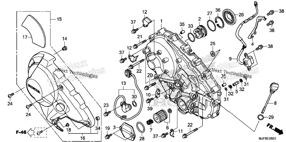 Right Crankcase Cover (2)