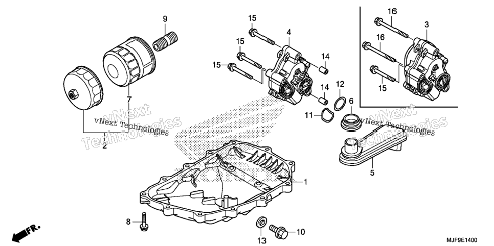 Oil Pan@Oil Pump