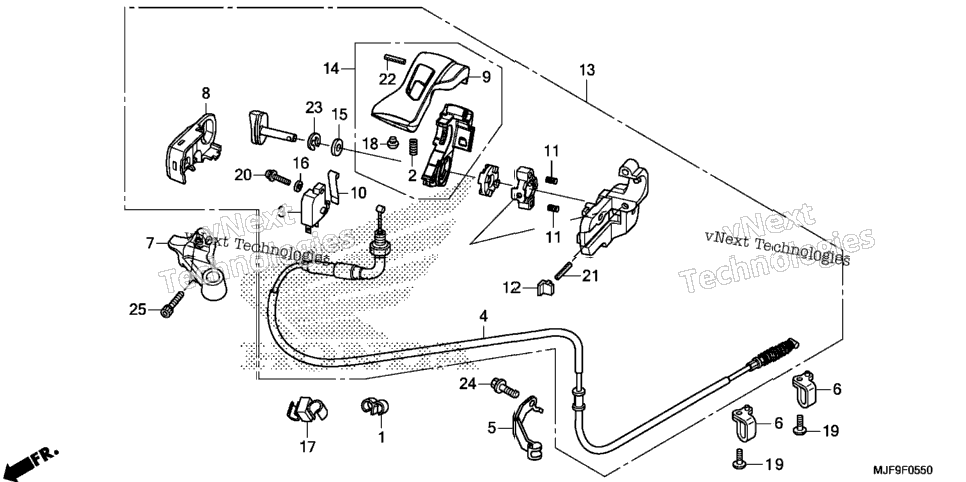 Parking Brake Lever