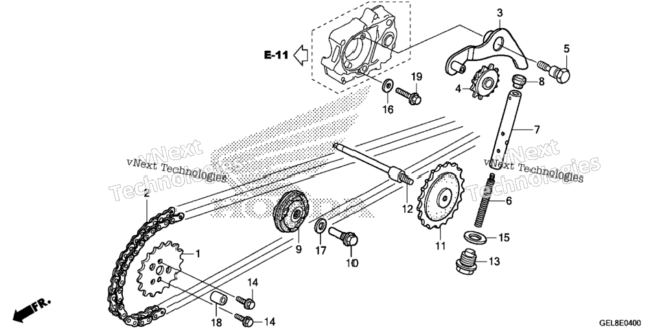 Cam Chain@Tensioner