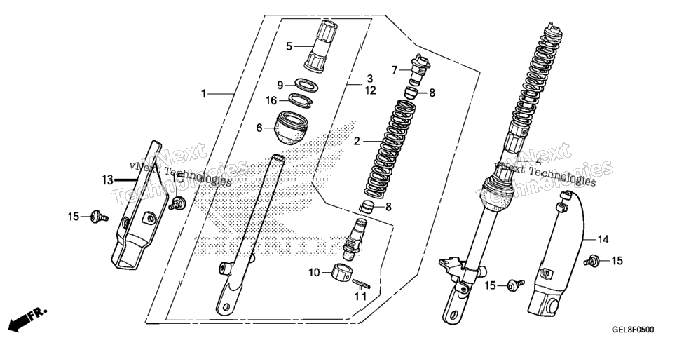 Front Shock Absorber