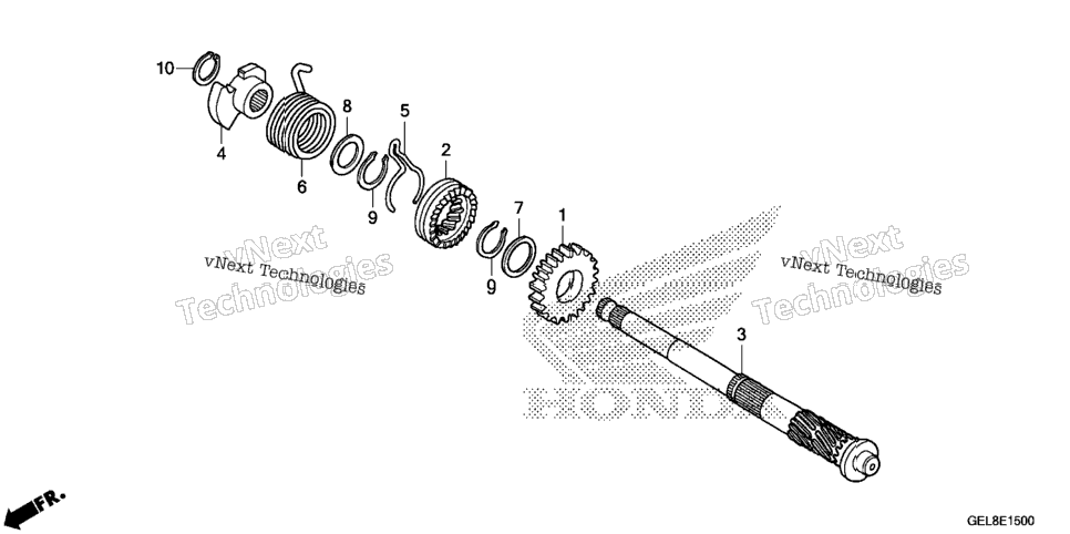 Kick Starter Spindle