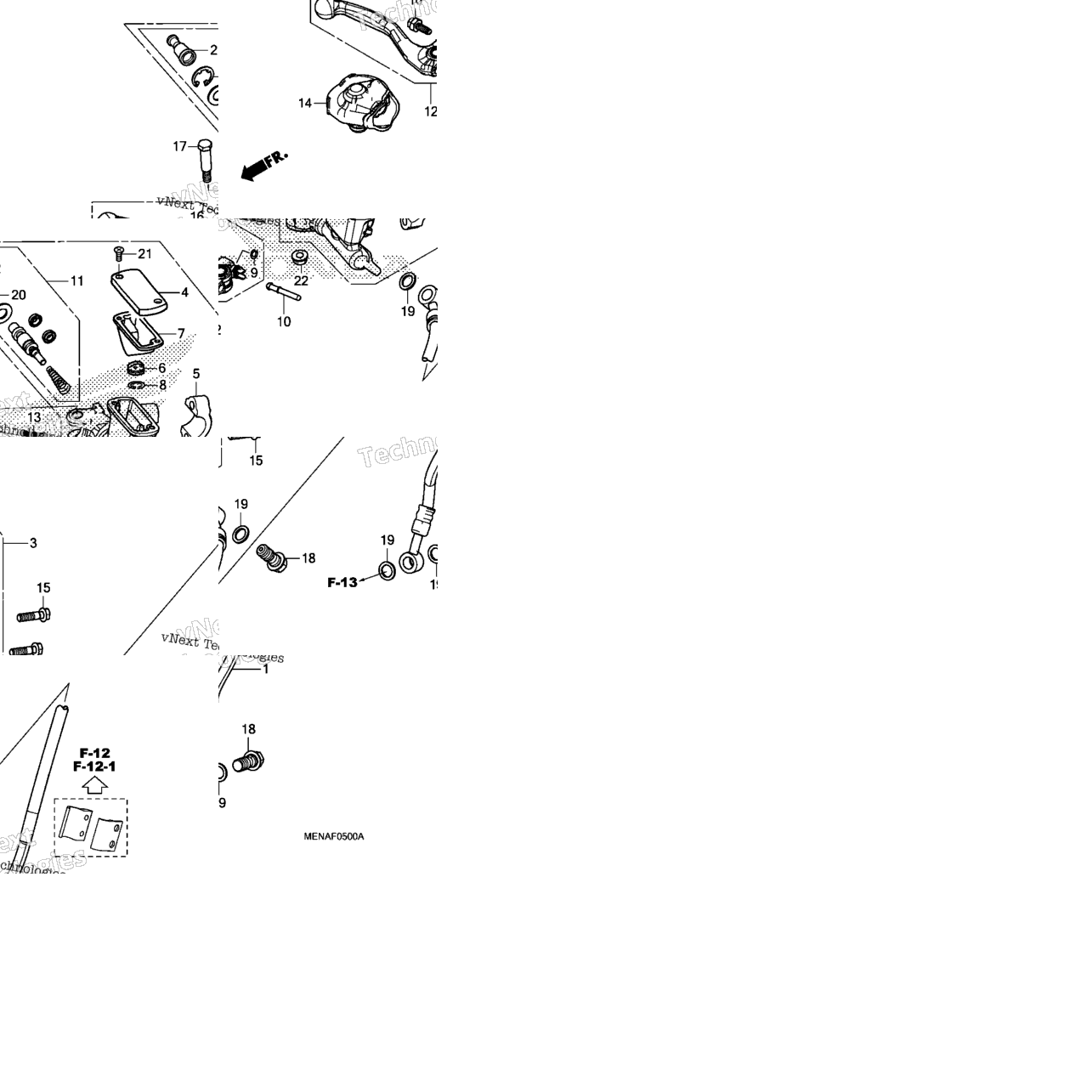 Front Brake Master Cylinder