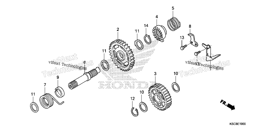 Kick Starter Spindle
