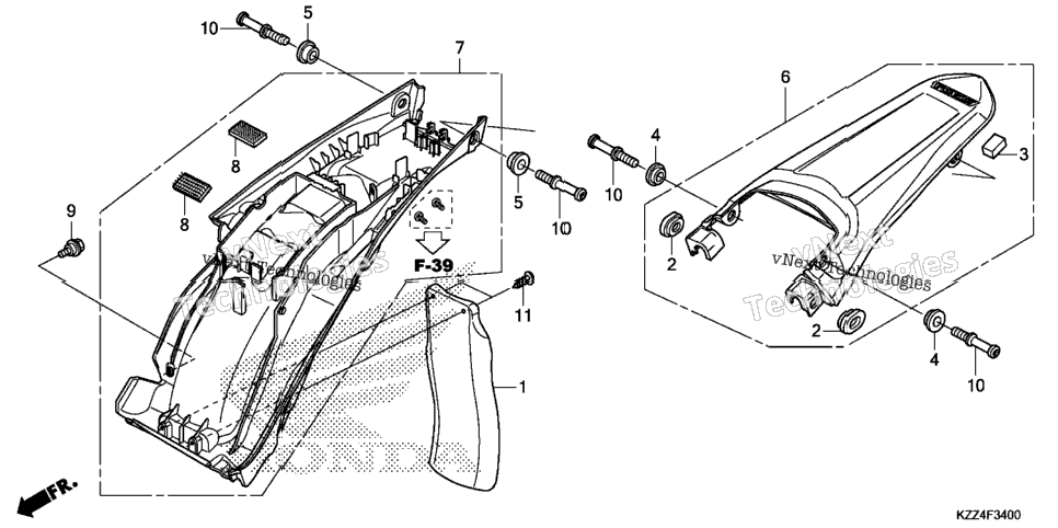 Rear Fender