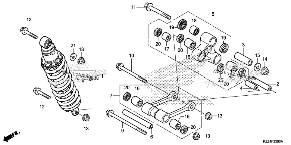 Rear Shock Absorber