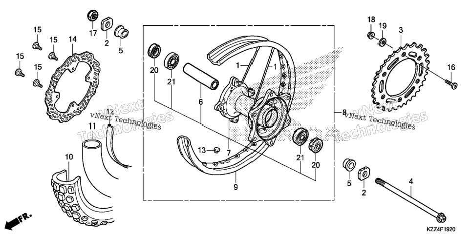 Rear Wheel