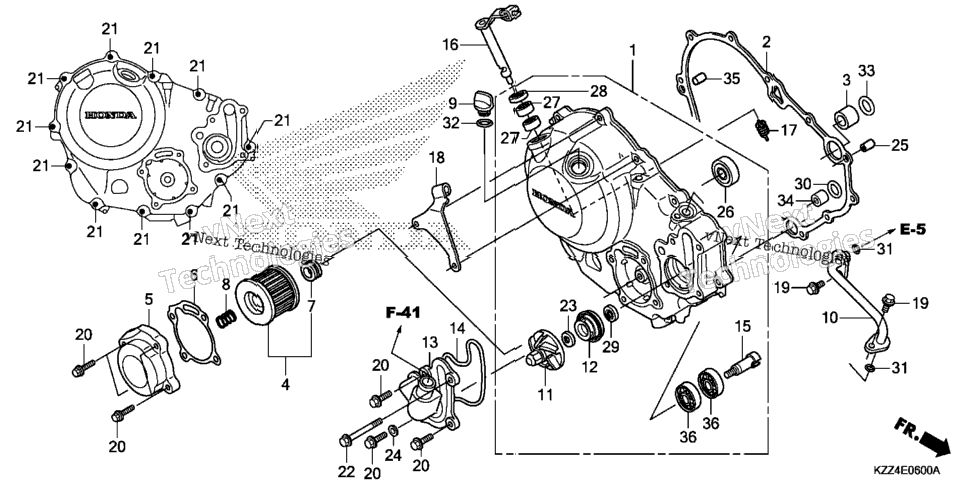 Right Crankcase Cover