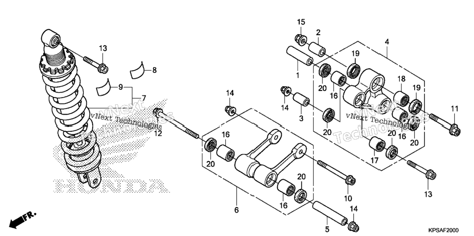 Rear Shock Absorber