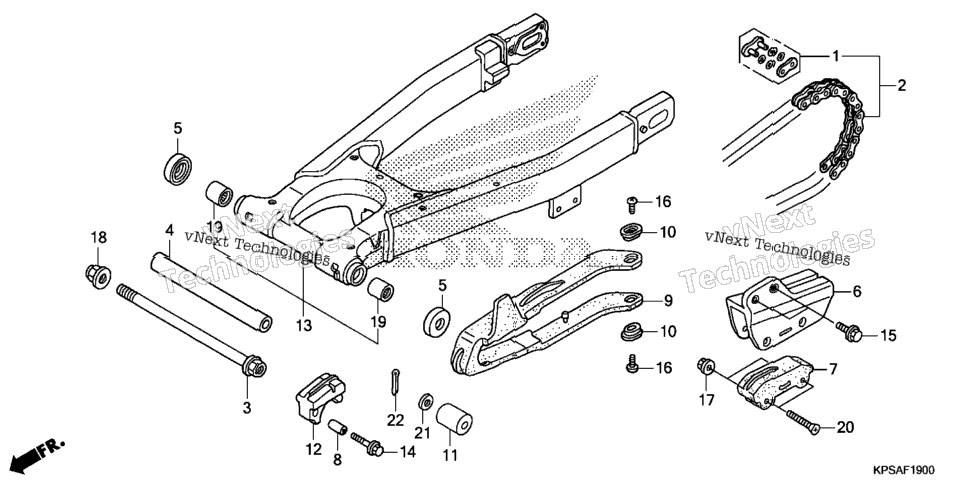 Swingarm@Chain