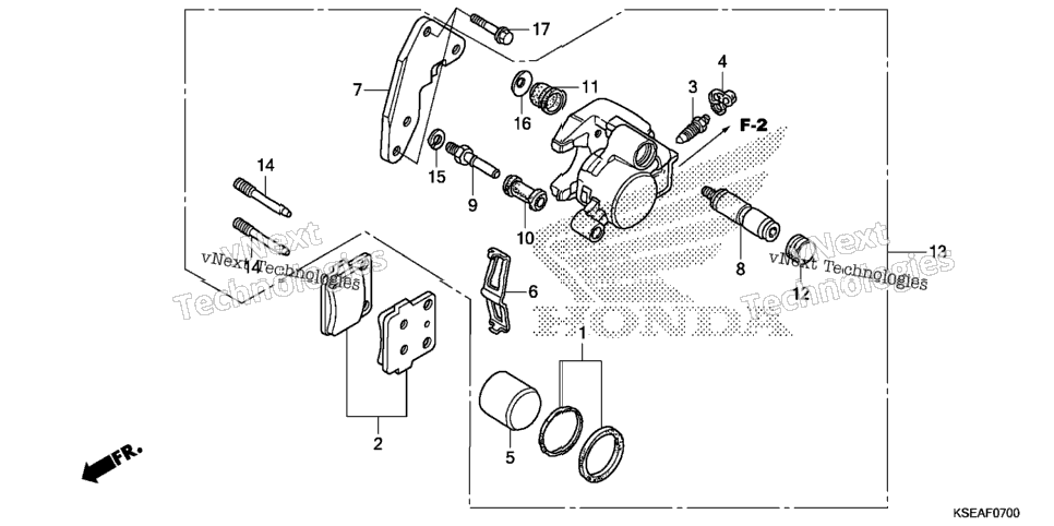 Front Brake Caliper