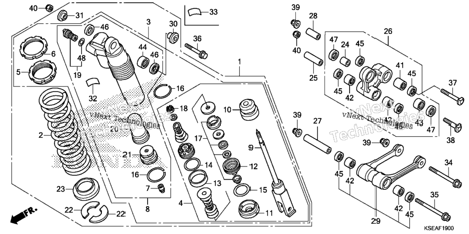 Rear Shock Absorber