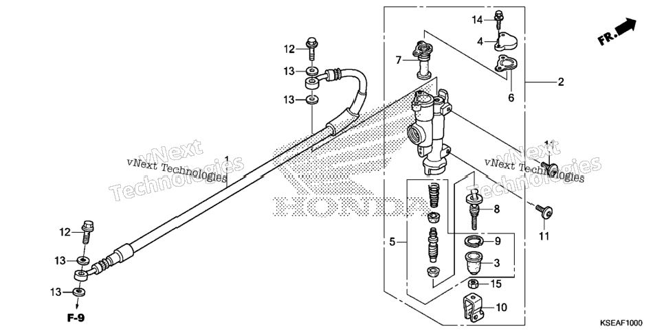 Rear Brake Master Cylinder