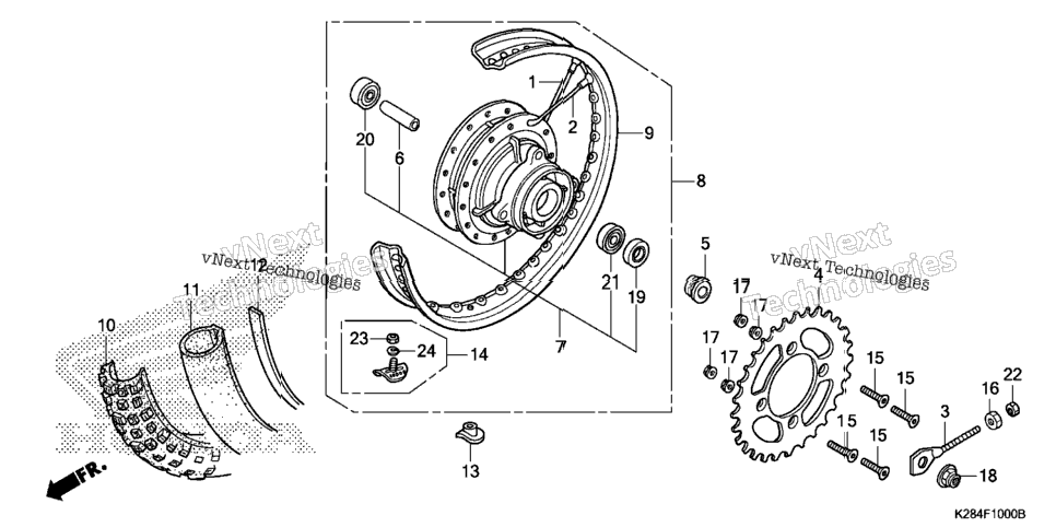 Rear Wheel